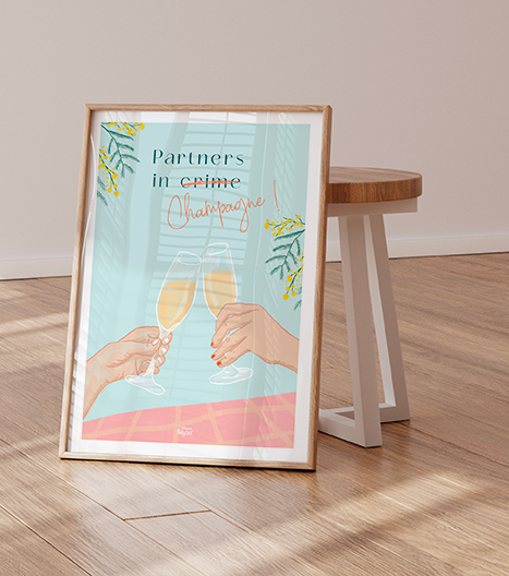 affiche-partners-in-champagne-studio-fetyses