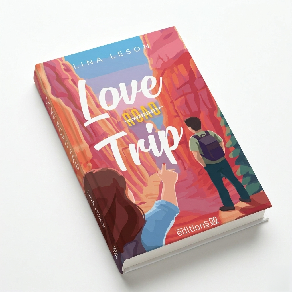 couverture livre love trip romance design éditorial Editions LL