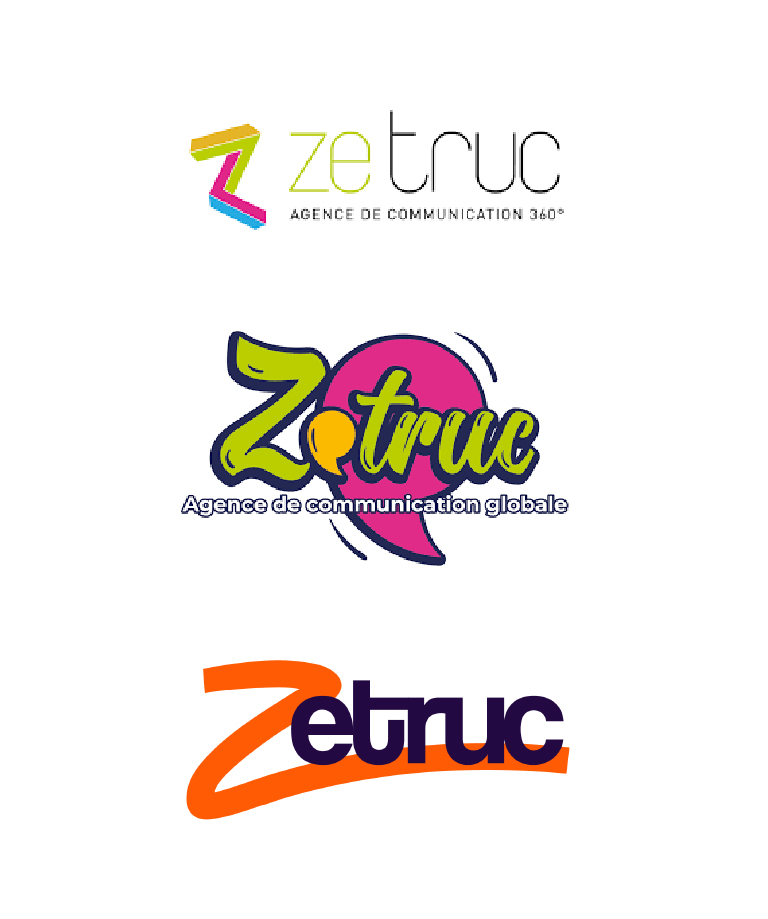 ancien logo agence Zetruc identité visuelle précédente